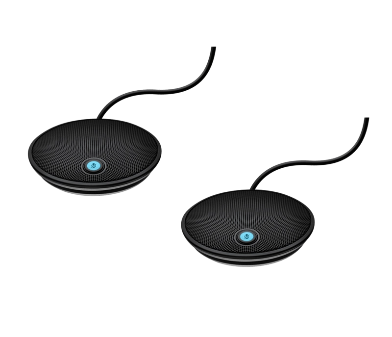 ORIGINAL Logitech Accessori per computer nero 989-000171 Zusatzmikrofon Microfoni di espansione opzionali