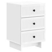 Armadio da Notte con cassetto Bianco Lucido 43 x 41 x 66,5 cm
