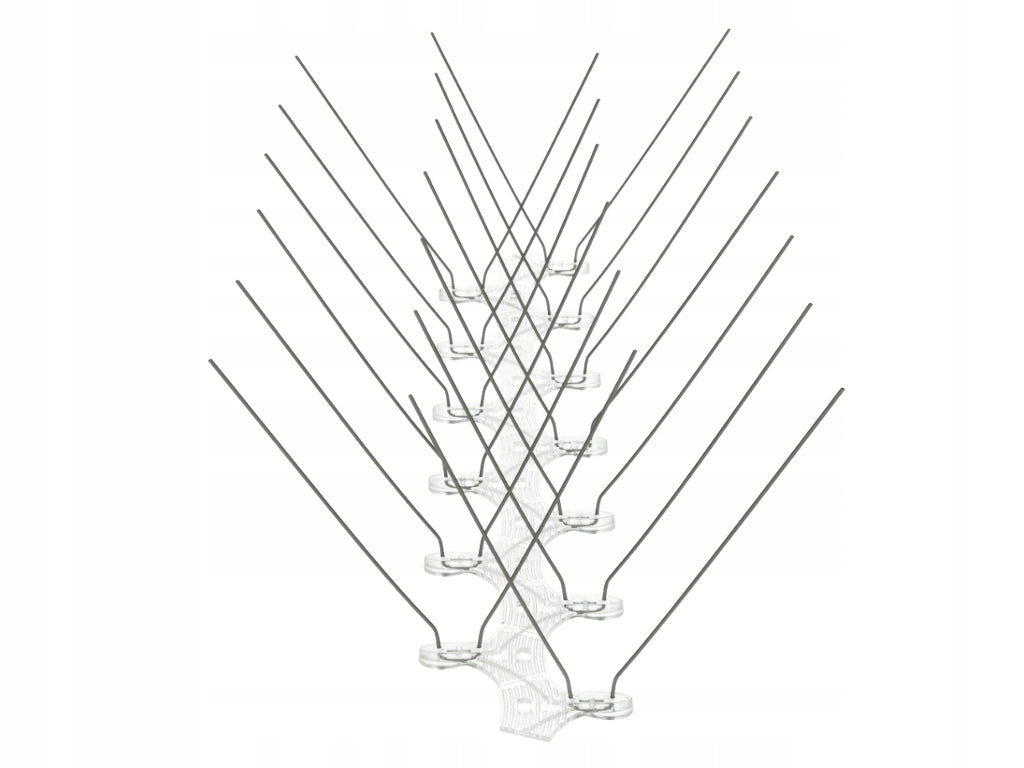 KADAX Punte anti-piccioni in acciaio inox, 25 cm, dense e resistenti, 9 pezzi, 3M