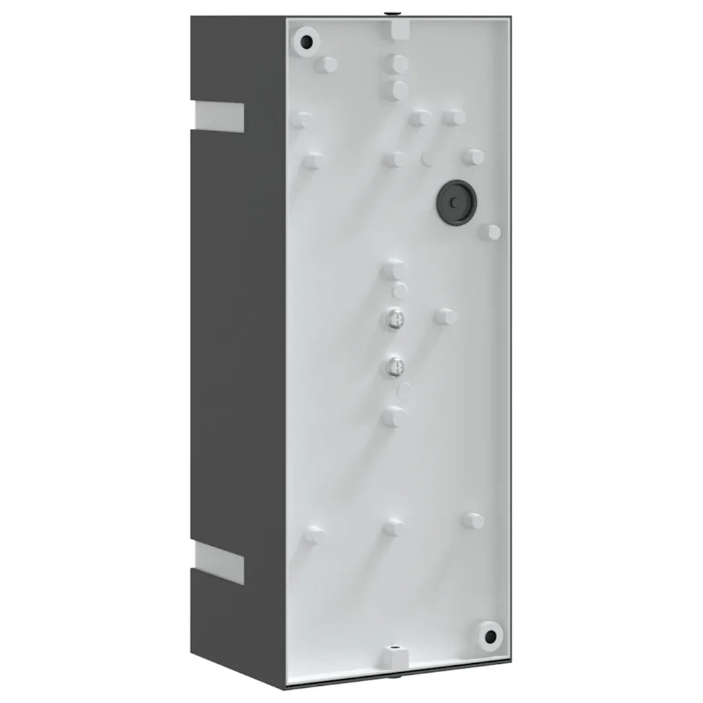 Applique da Esterno 2 pz Nere in Acciaio Inossidabile CFW4058629
