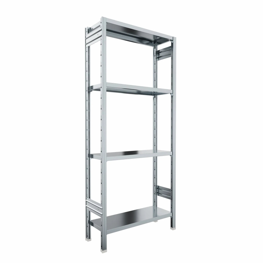 SCAFFALATURA metallica da magazzino Zincata cm. 91x70x200h