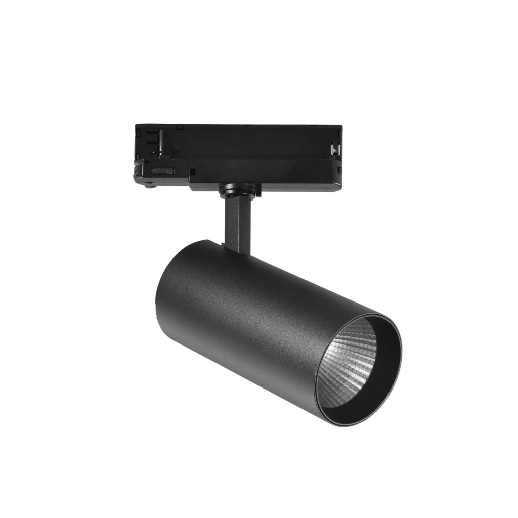 FARO BINARIO PLANE NERO LED 40W 4850LM 4000K 8X15CM