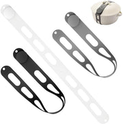 Impianto di supporto per pentola in silicone, 3 pezzi, per copri pentola e slow cooker, organizzatore elastico per copri pentola per la porta, riutilizzabile e regolabile