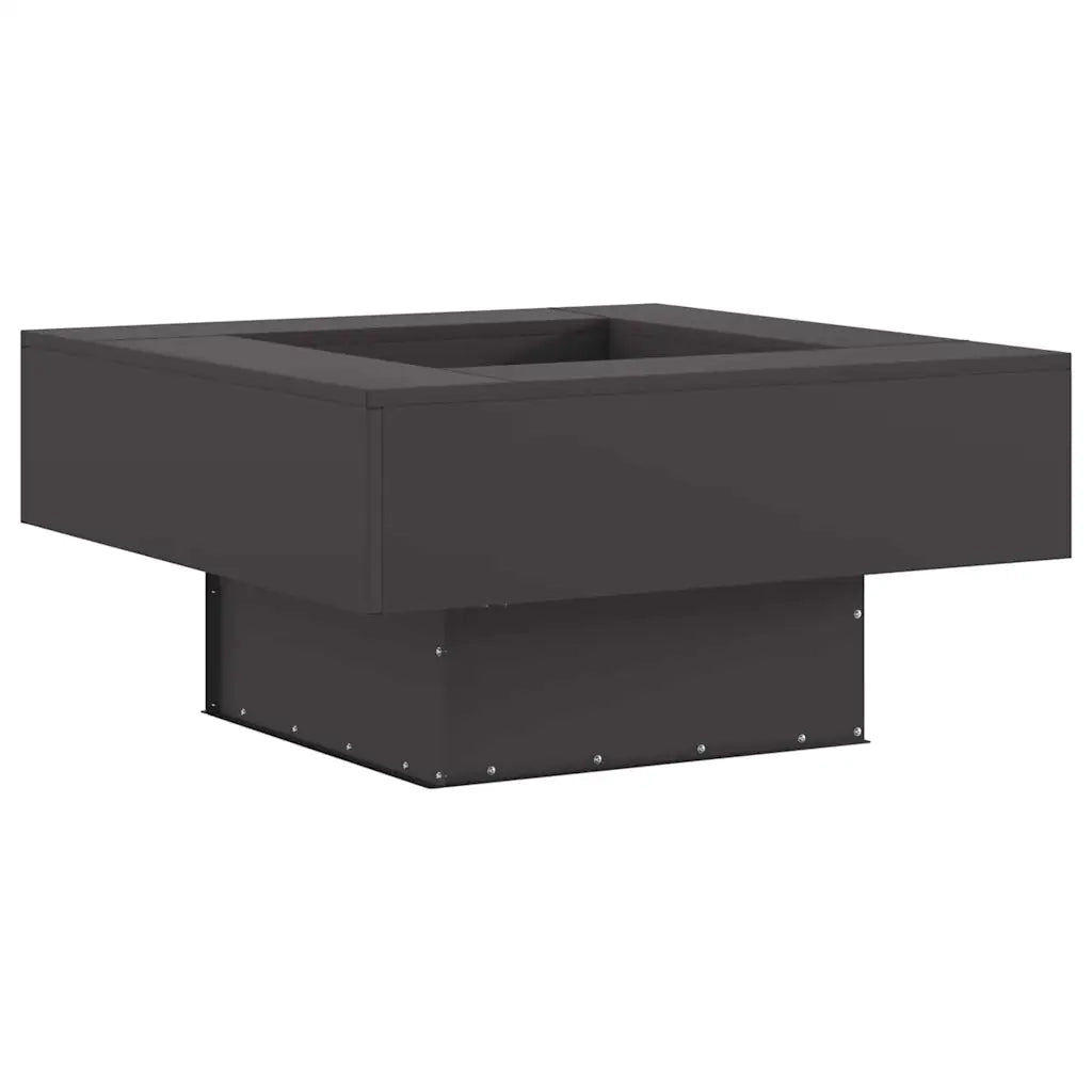 Focolare Nero 80 x 80 x 40 cm Acciaio 858956