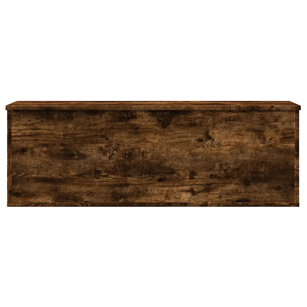 Contenitore Portaoggetti Rovere Fumo 102x35x35 cm in Truciolato 840692