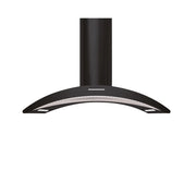 CAPPA ARCADIA ISOLA cm 90X60 - Nera, Vetro - 800 m3/h