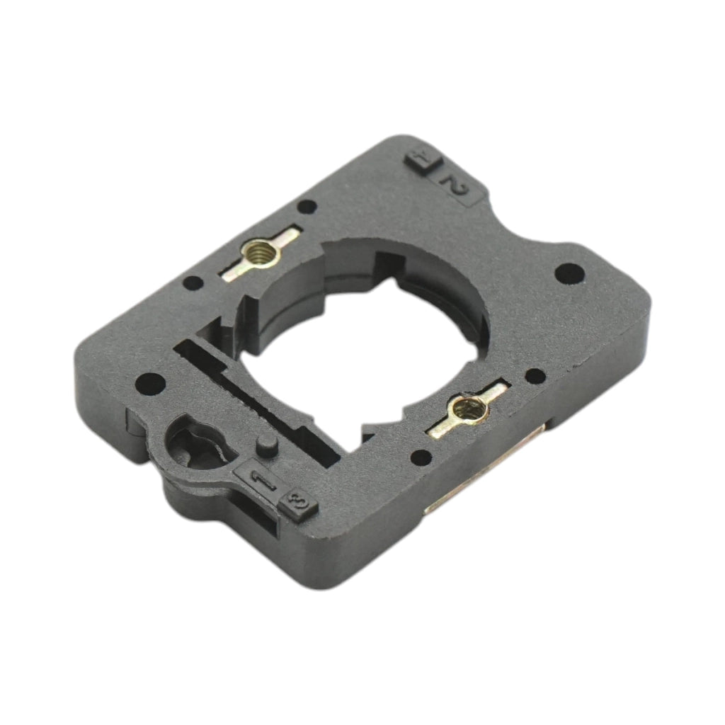 Supporto in plastica per fissaggio pulsanti Ø 22mm LAY5 Breckner Germany