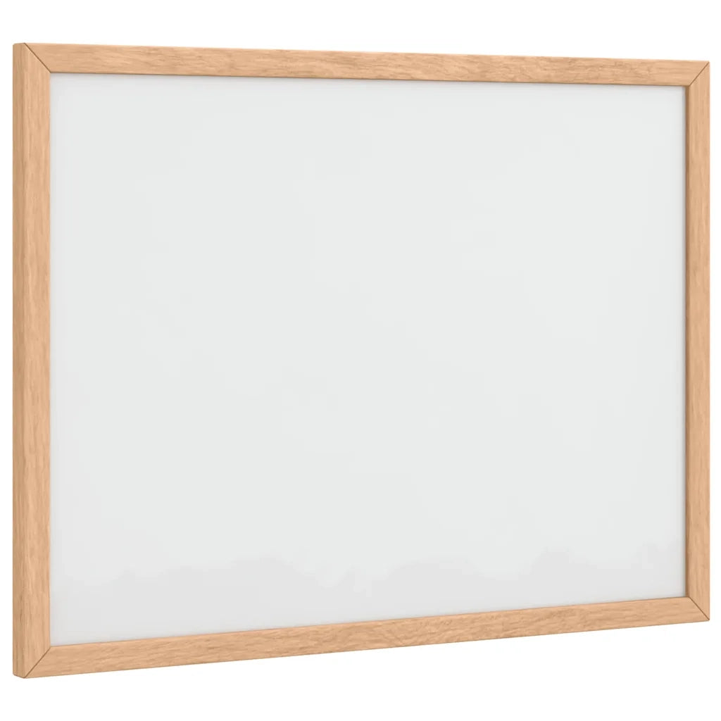 vidaXL Lavagna Bianca Magnetica con Cornice in Legno di Pino 40x30 cm