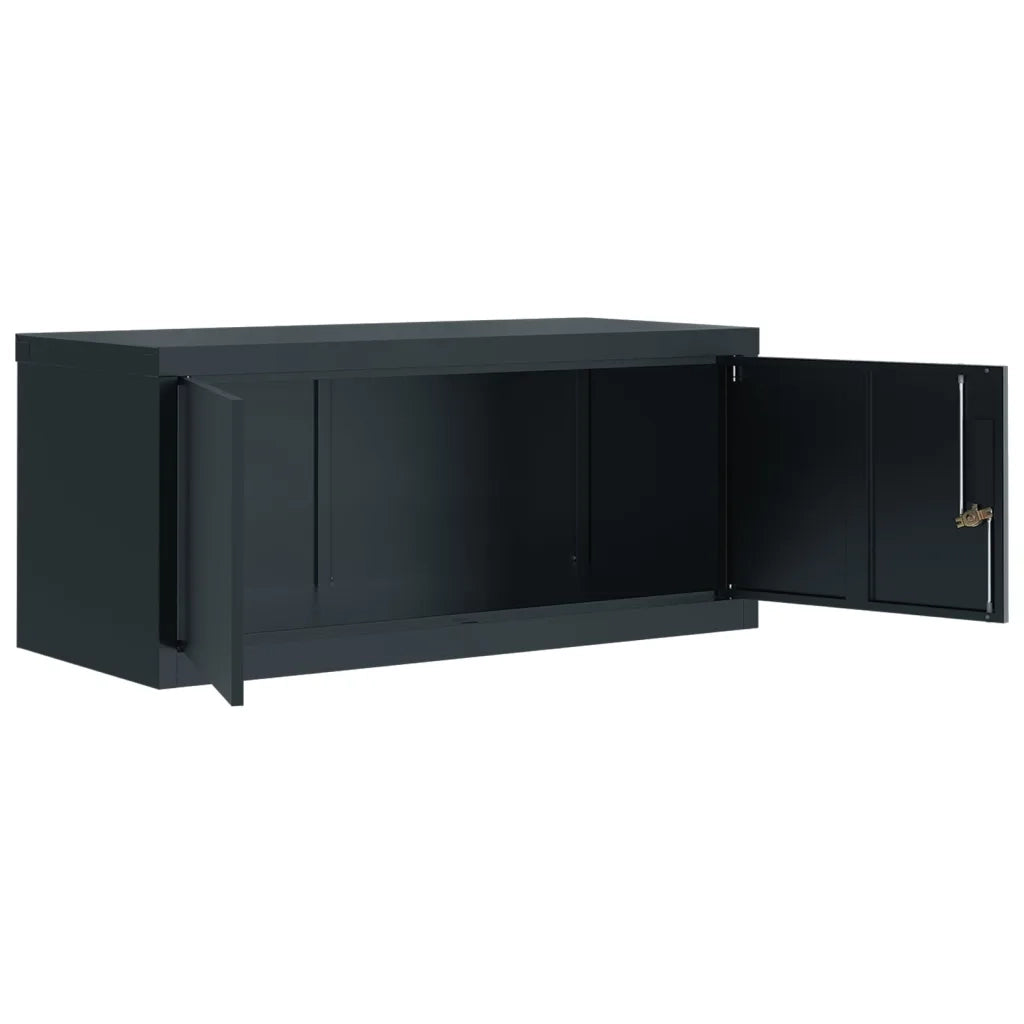 Armadio Classificatore Antracite 90x40x220 cm in Acciaio 3188332