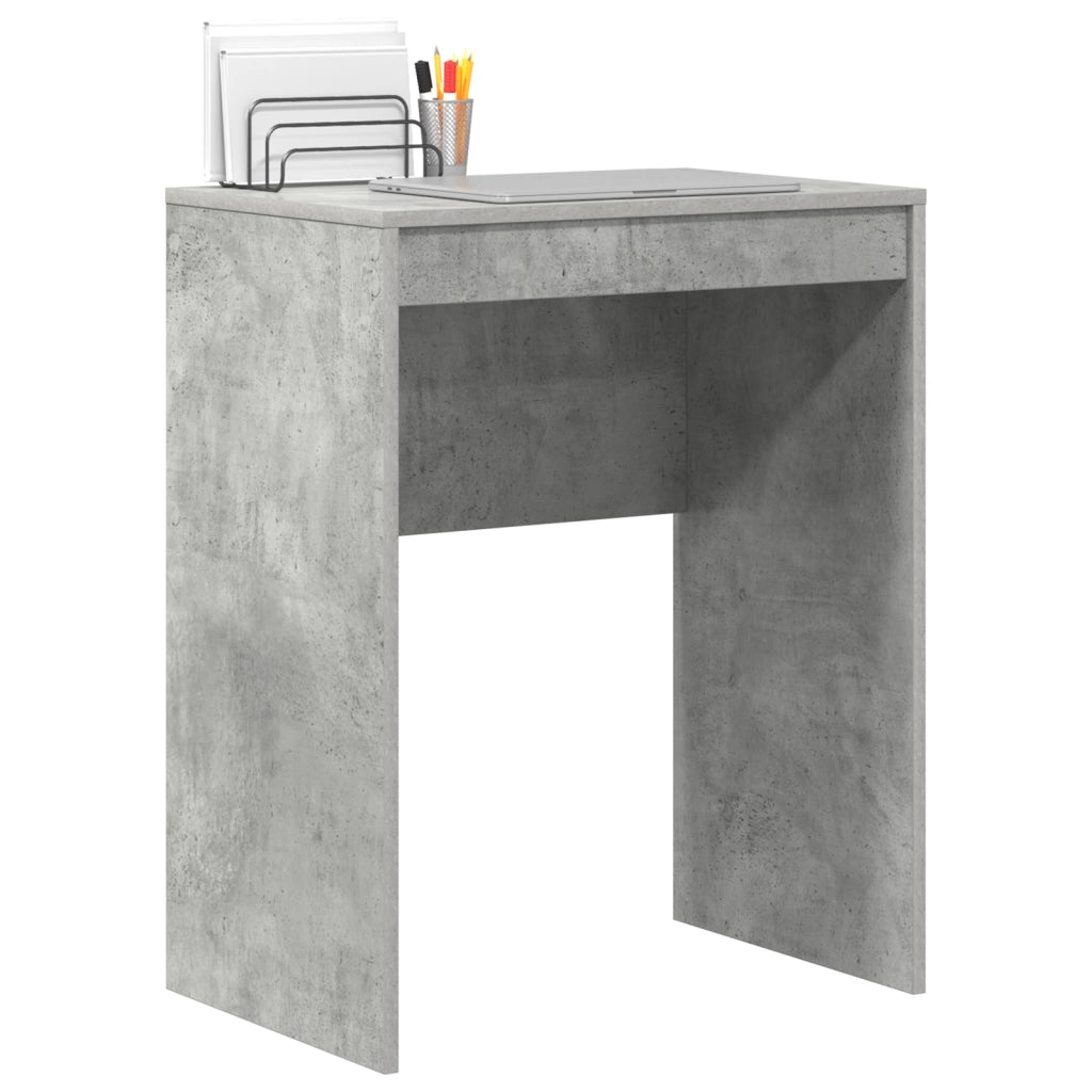 Scrivania Grigio cemento Truciolare 60 x 40 x 76 cm Scrivania