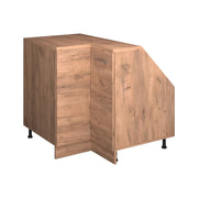 Mobile cucina angolare per sottotetto R-Line Rovere dorato/Rovere dorato 75.6 cm con 1 porta, carcassa dell’armadio profondità 60 cm Vicco