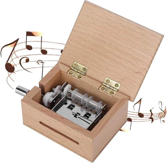 Cassa Musicale a Mano con 7 Fogli di Carta di Cellulosa - Componenti per Cassa Musicale DIY