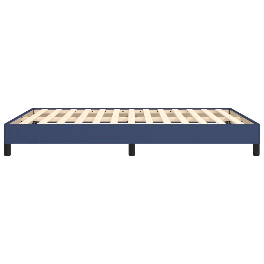 Giroletto senza Materasso Blu 140x190 cm in Tessuto 346718