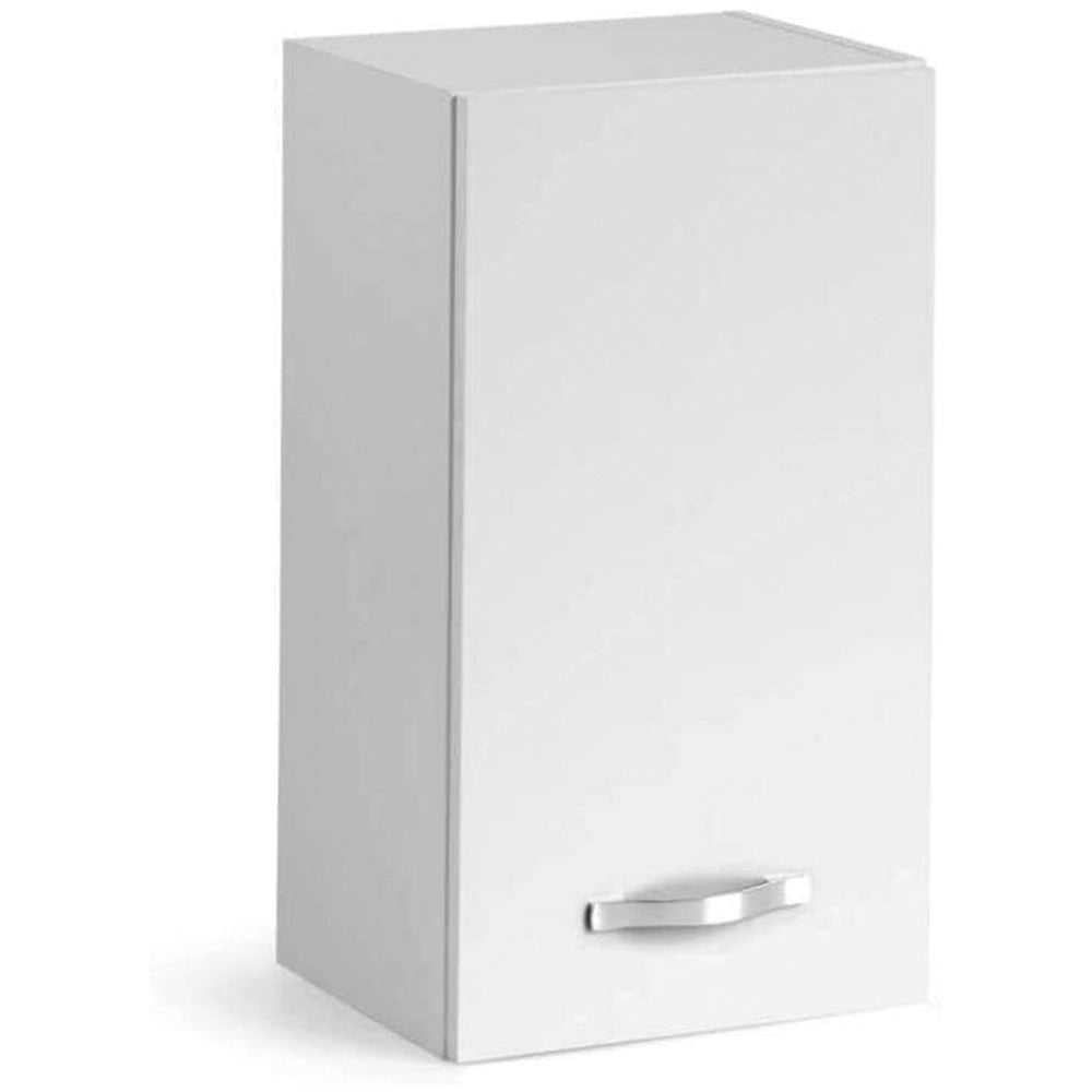 Mobile Mobiletto Da Muro/Parete Pensile Per Cucina Componibile Bianco Frassinato (72x32x 30)