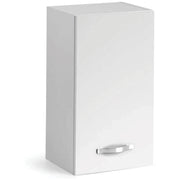 Mobile Mobiletto Da Muro/Parete Pensile Per Cucina Componibile Bianco Frassinato (72x32x 30)