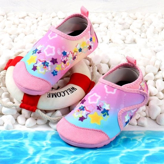 Bambini acqua calza - bagnanti per bambini con suola antiscivolo - morbidi e resistenti - adatti per spiagge, piscine e vacanze al mare - codice per acquistare un numero di misura superiore - misura 25-26