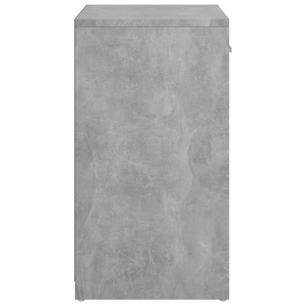 Panca portascarpe/stivali cassettiera scaffale mobiletto portaoggetti per corridoio 94,5 x 31 x 57 cm truciolato grigio 02_0022976