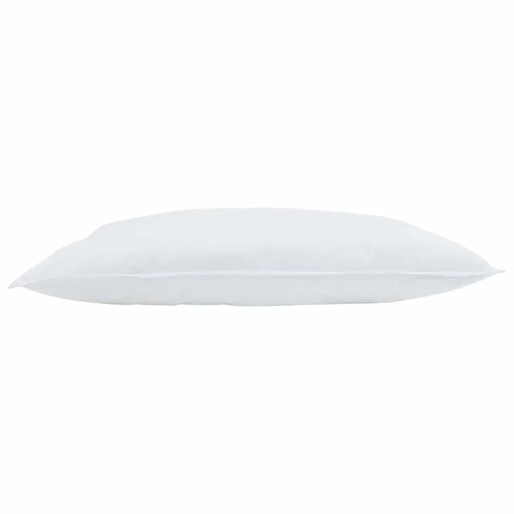 Cuscino con cuscino Bianco 40 x 80 cm Piuma CFW2472943