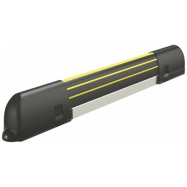 BORDO SENSIBILE ELETTROMECCANICO GOMMA NERO-GIALLA H 250 CM ARMAS BS10-S25NG