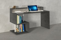 Scrivania a Giorno 140x60x92,5 cm Esse Report Grigio