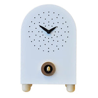 Orologio a Cucù da Appoggio 17X27X11Cm Pirondini Italia Marconi Bianco
