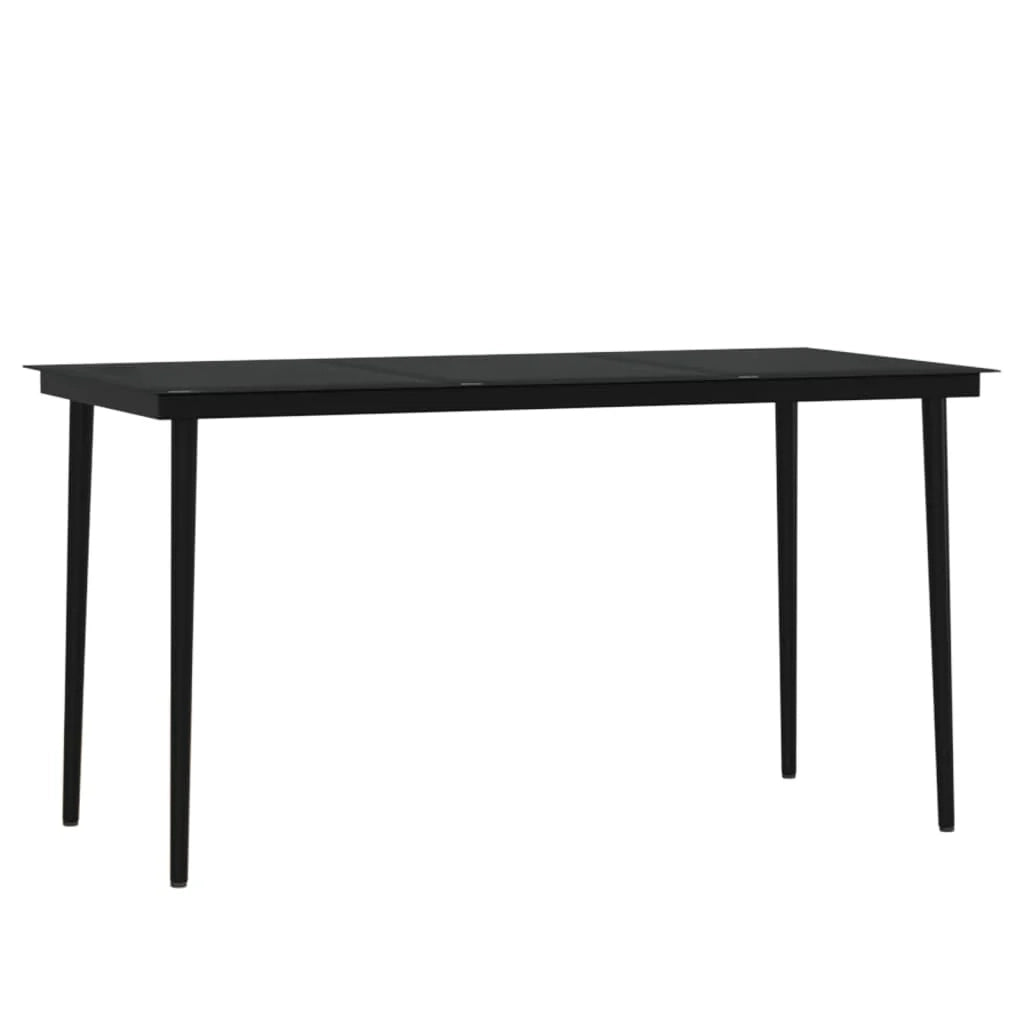 Set da pranzo da giardino marrone da 7 pezzi e cuscini 02_0014632