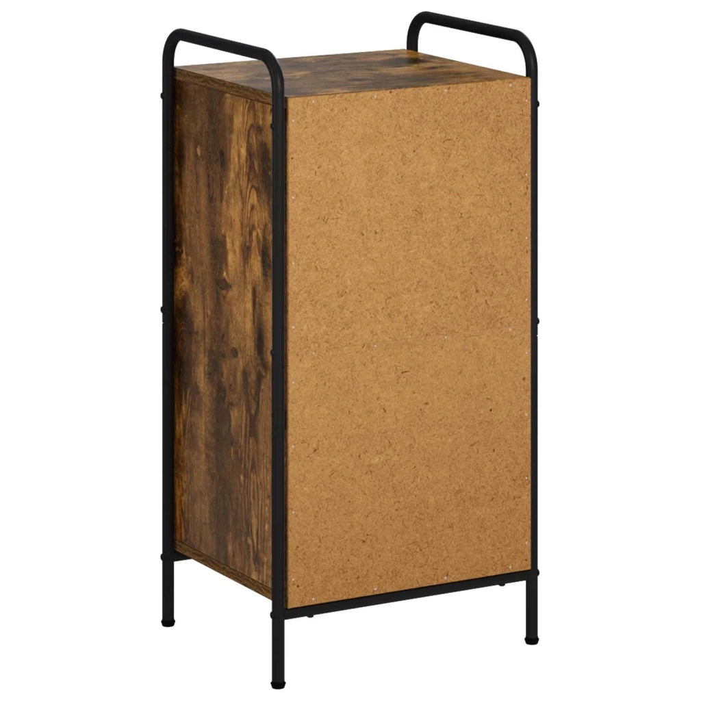 Credenza Rovere Fumo 97 x 33 x 81 cm Legno ingegnerizzato 8013790