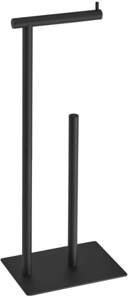 Supporto per carta igienica, stante, 54,6 cm, supporto per carta igienica con spazio di riposo, acciaio inossidabile SUS304, in acciaio inossidabile
