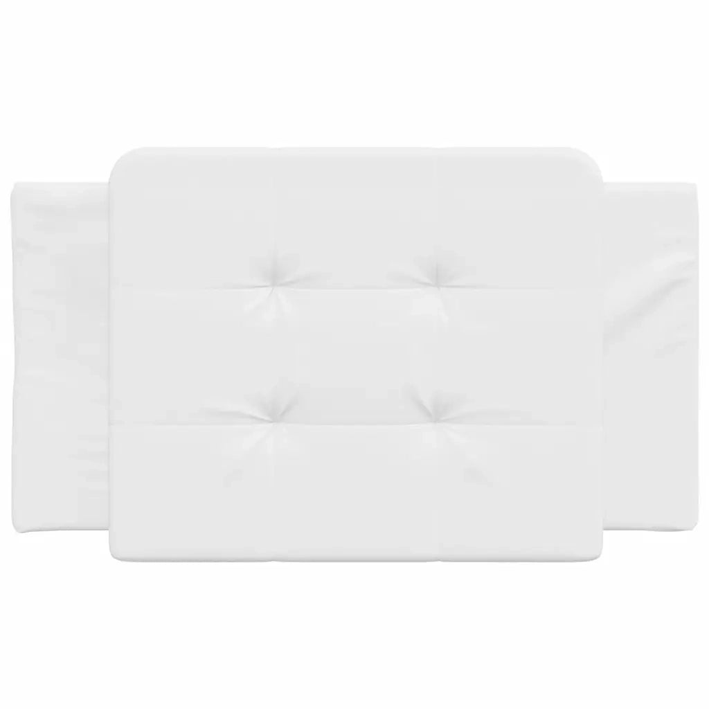 Cuscino Testiera Bianco 80 cm in Similpelle