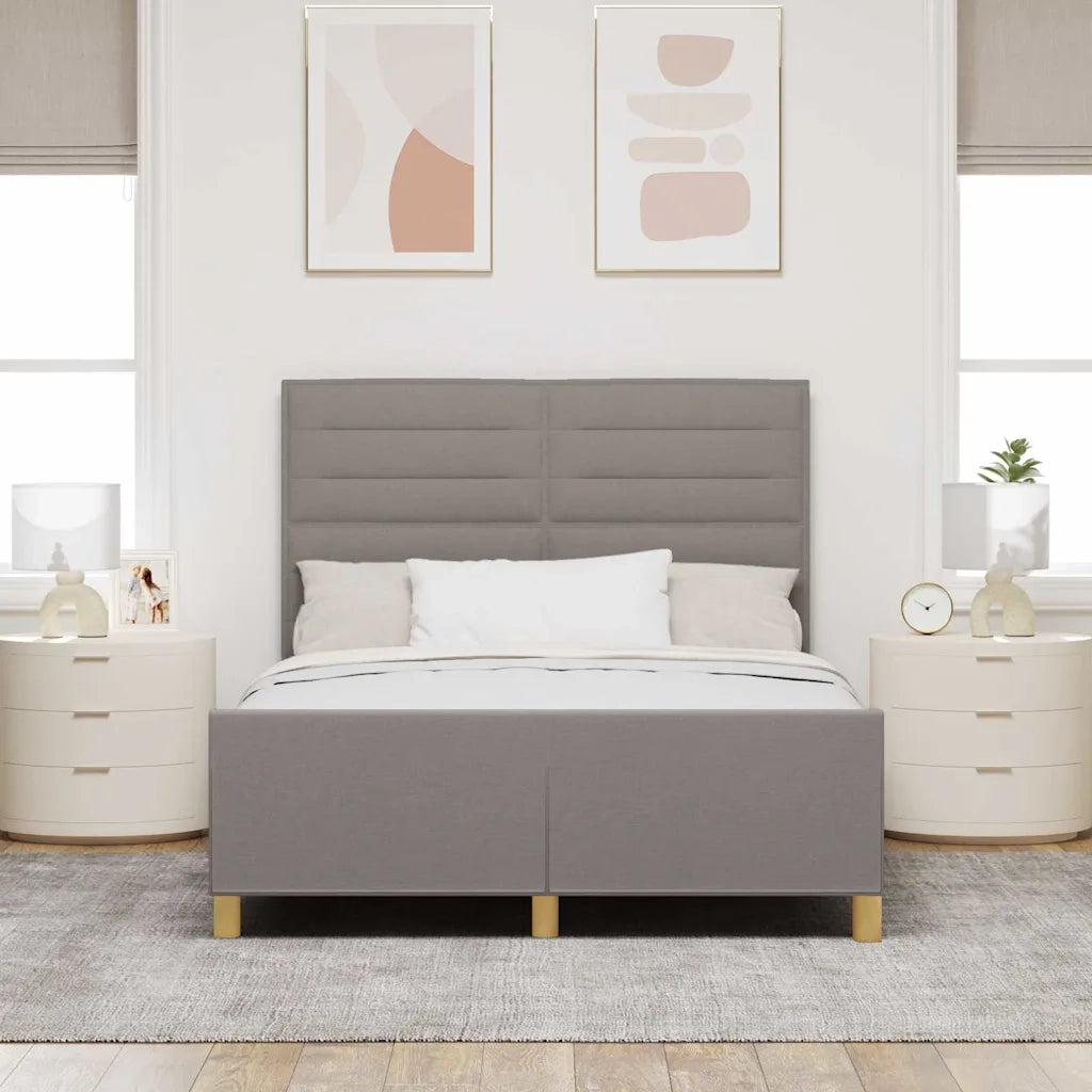 Struttura del letto con testiera Talpa 140 x 190 cm Tessuto 3344652