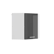 Vicco Mobile angolare da cucina Antracite lucido 57 cm
