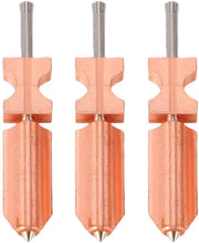 Kit di Spout per Hotend - 3 Pezzi - Adatto per AD5X - Interamente in Metallo - Dimensione Bocchetta 0,25/0,4/0,6 mm - Resistente a Temperatura Elevata