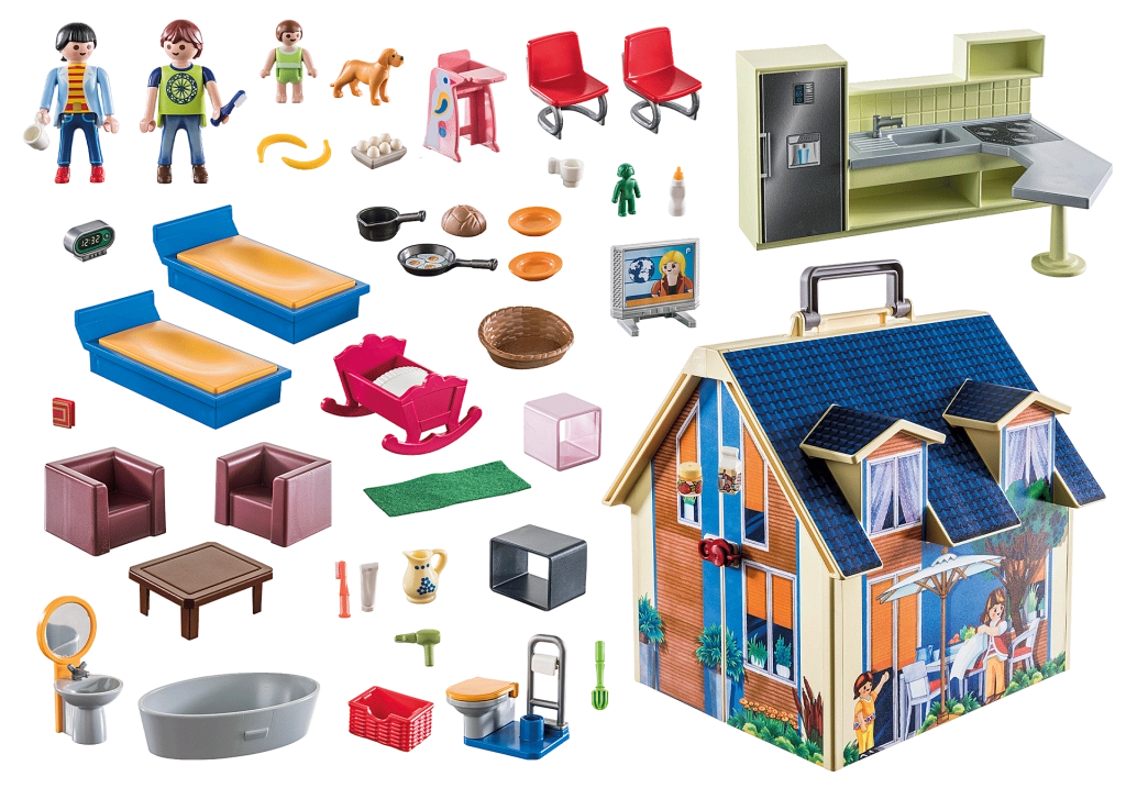 Nuova Casa delle bambole portatile