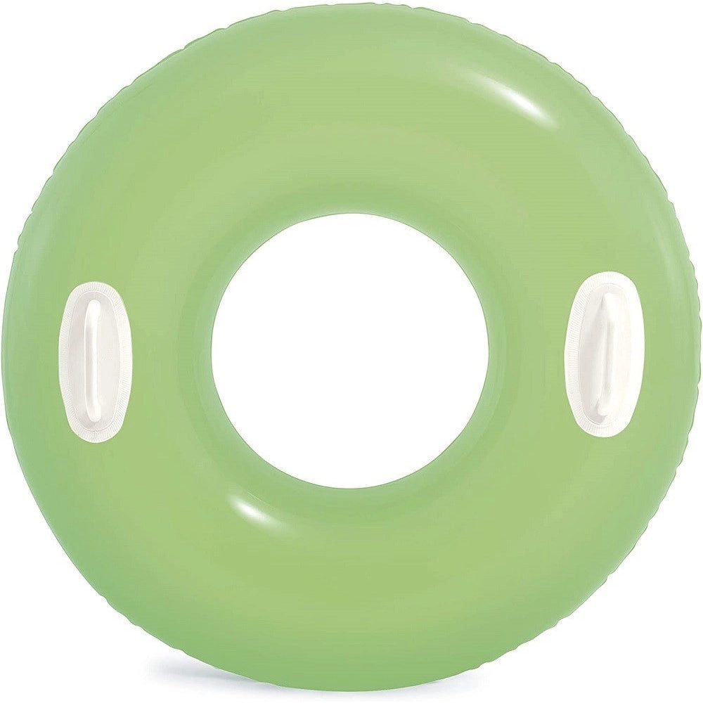 Salvagente Ciambella Gonfiabile Con Maniglie Mare Piscina 76cm Vari Colori 59258         
