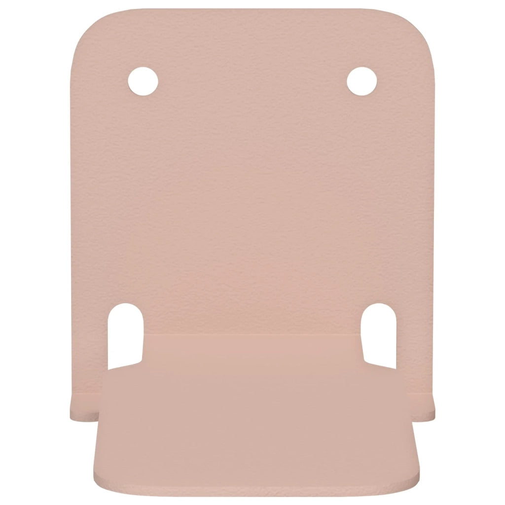 Mensola sospesa con lo scaffale 8 pcs Rosa 6 x 10,8 x 6,6 cm 8004060