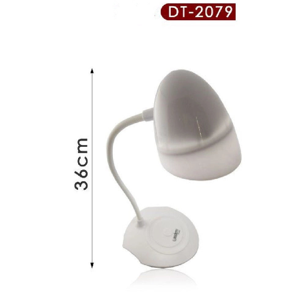 Trade Shop - Lampada Da Tavolo Scrivania Led Ricaricabile Usb Dimmerabile Moderno Dt-2079 -