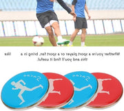 Fischietto Arbitro Calcio - 4 pezzi - Doppia faccia - Disegno Calcio Sportivo - Lancia Lato - Fischietto Arbitro Calcio - Specifiche tecniche richieste in HTML.