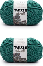 Seta per coperte Bernat in verde malachite - Pacchetto di 4