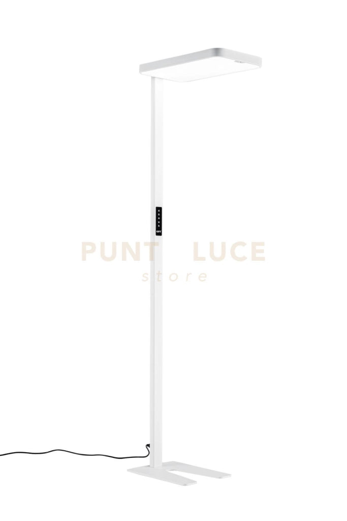 PIANTANA LED STEWART BIANCA CON SENSORE DI LUMINOSITA’ E RADIOCOMANDO 100W IP20