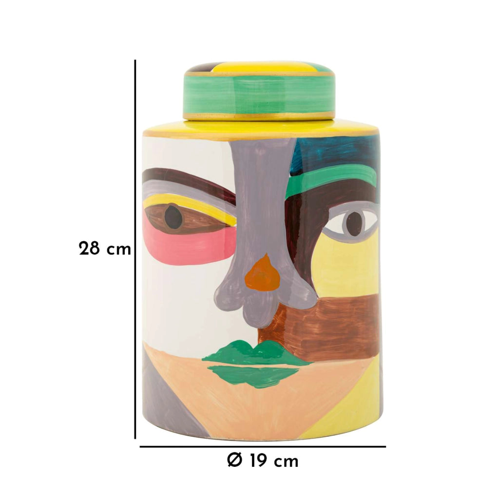 Basa, Vaso Disegno Moderno, Multicolore