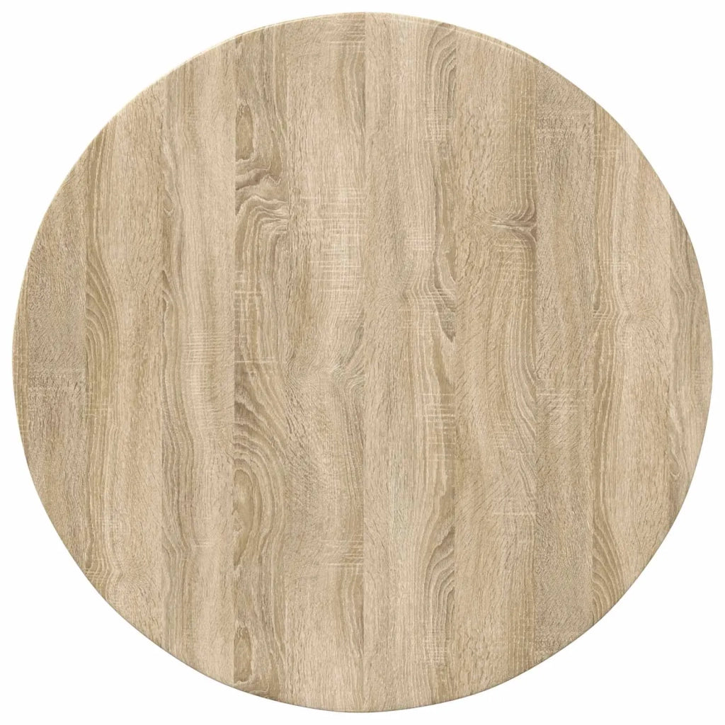Piano del tavolo rovere sonoma Ø 80 x 1,5 cm Legno multistrato 880423