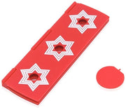 Strumento per penetrare la montatura di un occhio di vetro - Gabbia per prestigiatore - Trucchi per prestigiatore per bambini - Trucchi per prestigiatore per adulti - Illusioni close-up - Dimensioni: 11x4x0,8cm - Attrezzo per prestigiatore