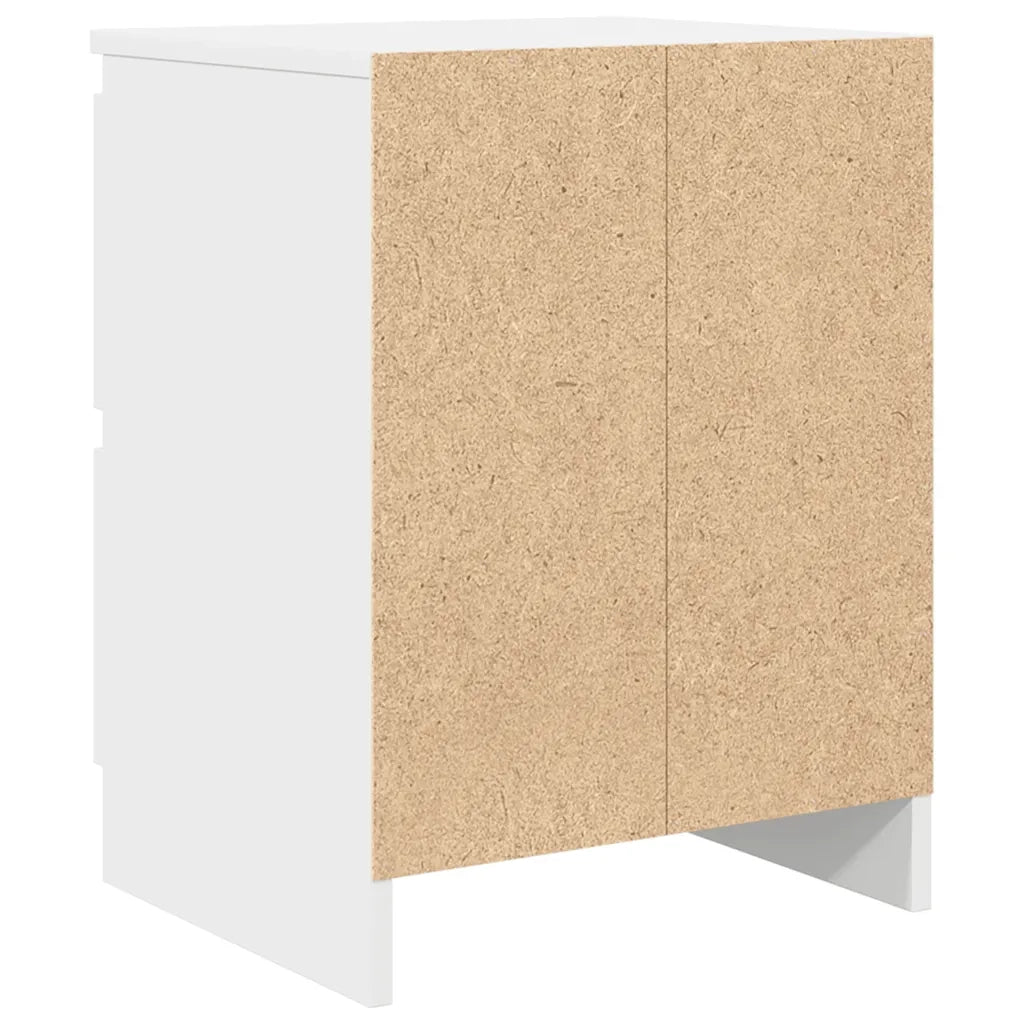 Mobile Porta TV Bianco 40x35x54 cm in Legno Multistrato 861769