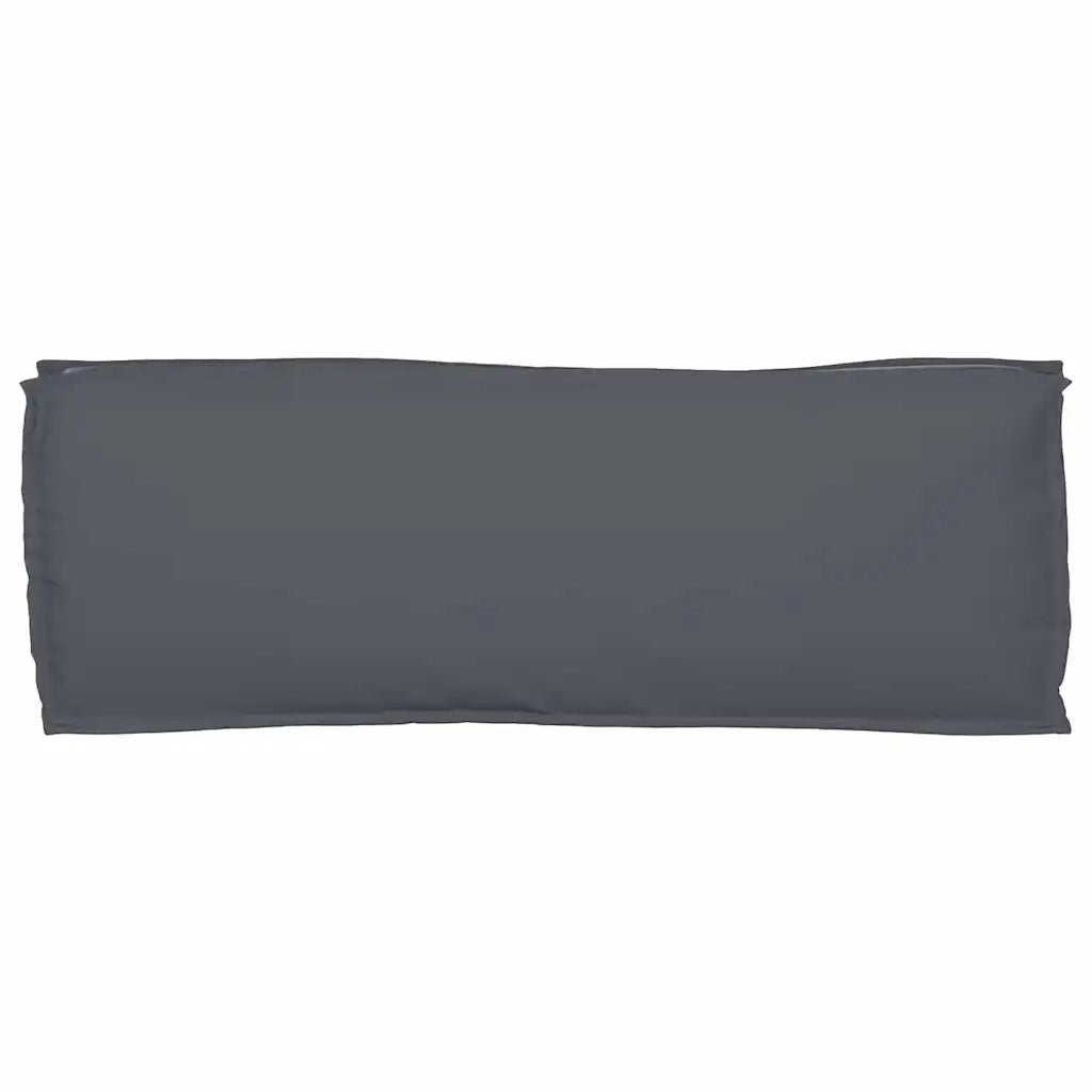 Cuscino Antracite 110 x 40 x 8 cm Tessuto Oxford 42001628