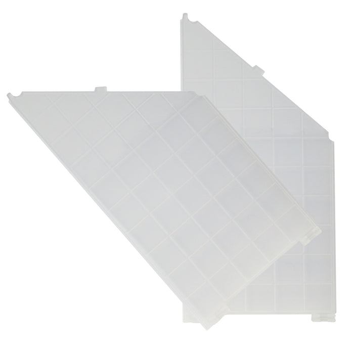 Componenti dell’alloggiamento per impianto di aspirazione della nebbia di vernice per aerografi