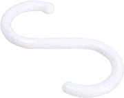 Haken a forma di S per l'organizzazione domestica 4 pezzi - Hangers in plastica pratica con gancio