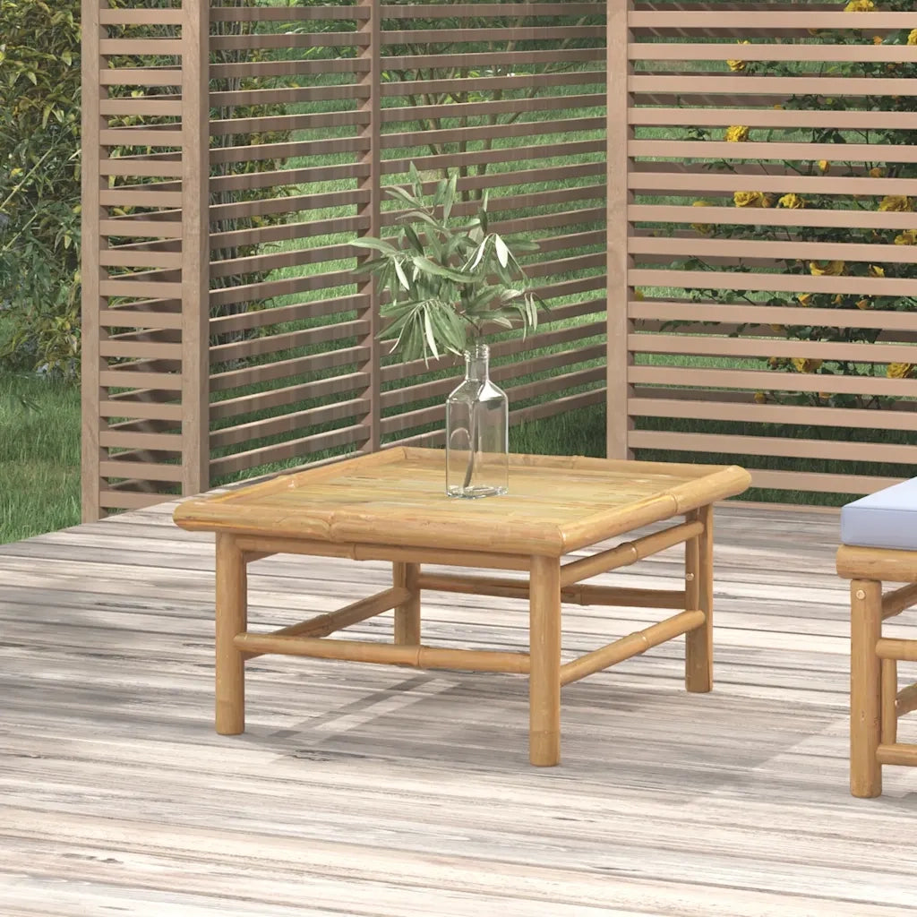 Tavolino da Giardino-Tavolo da Esterno 65x55x30 cm in Bamb¨´ 447523