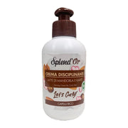 SLEND'OR CREMA DISCIPLINANTE PER CAPELLI RICCI CON LATTE DI MANDORLA E KARITÈ INGREDIENTI 95% DI ORIGINE NATURALE 200 ML