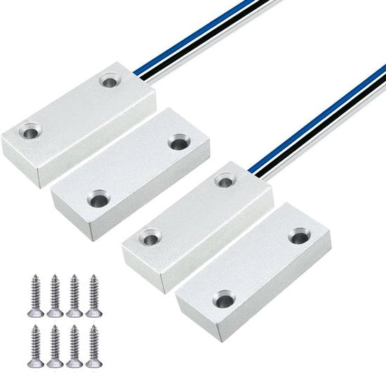 Alarme a Scatto Magnetico - Duraturo e Affidabile - 1 pezzo - Acciaio Inox