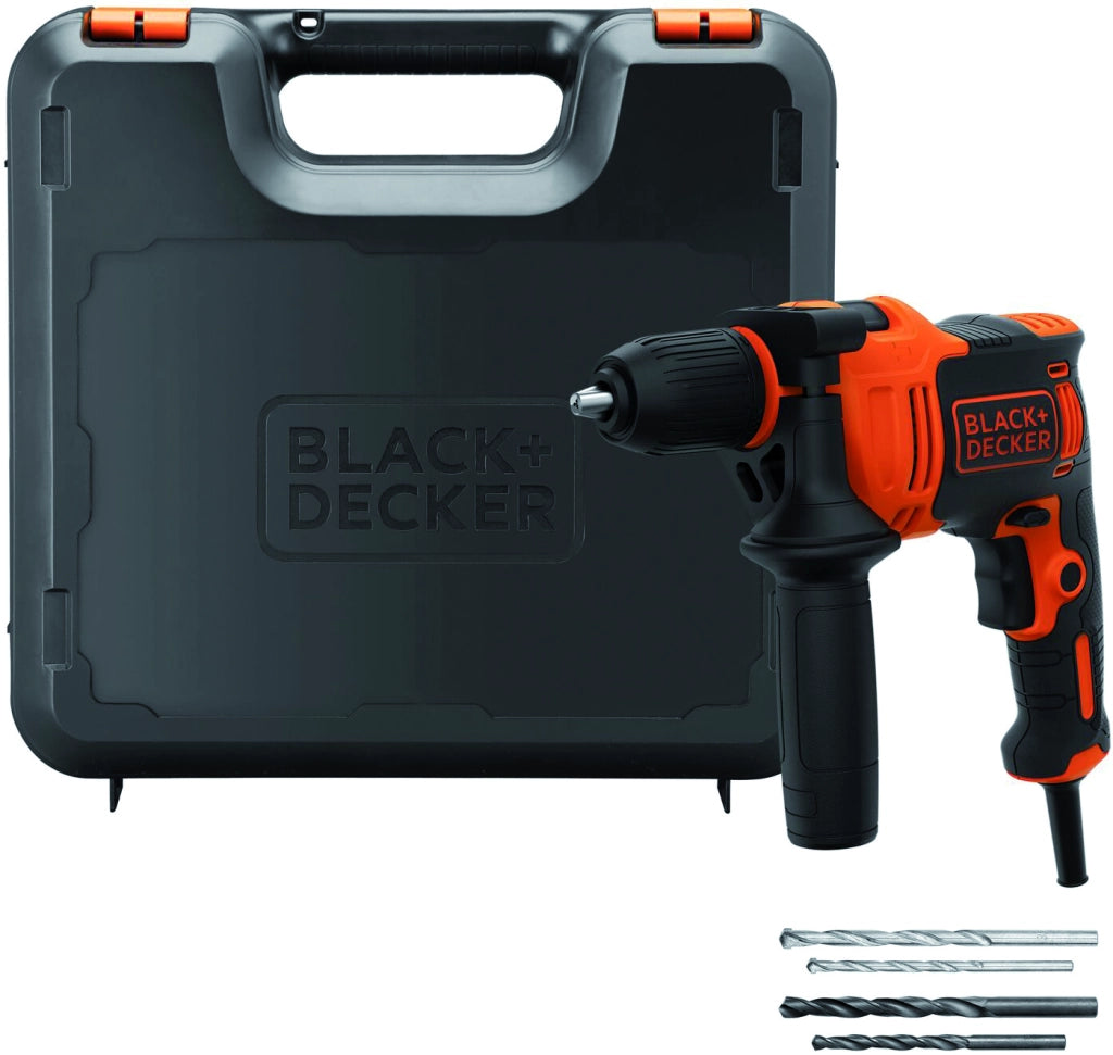 Black+Decker TRAPANO A PERCUSSIONE BEH710K-QS 710 W